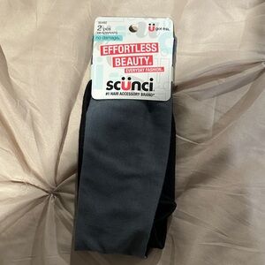 Scunci Black and Gray Headbands